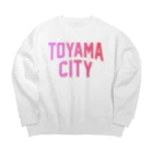 JIMOTOE Wear Local Japanの富山市 TOYAMA CITY Big Crew Neck Sweatshirt