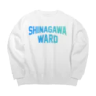 JIMOTO Wear Local Japanの品川区 SHINAGAWA WARD Big Crew Neck Sweatshirt