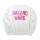 JIMOTOE Wear Local Japanの中野区 NAKANO WARD Big Crew Neck Sweatshirt