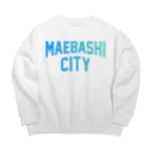 JIMOTOE Wear Local Japanの前橋市 MAEBASHI CITY Big Crew Neck Sweatshirt