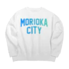 JIMOTOE Wear Local Japanの盛岡市 MORIOKA CITY Big Crew Neck Sweatshirt