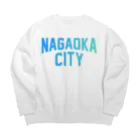 JIMOTO Wear Local Japanの長岡市 NAGAOKA CITY ビッグシルエットスウェット