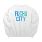 JIMOTO Wear Local Japanの府中市 FUCHU CITY ビッグシルエットスウェット