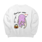 rainbow wing❤︎のbubble baby ハロウィン here! Big Crew Neck Sweatshirt