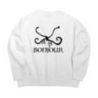 BonBonのBonjour hanage Big Crew Neck Sweatshirt