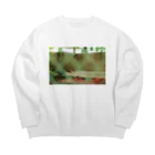 Catcatの猫ミッケ！ Big Crew Neck Sweatshirt