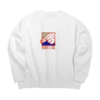 朝日のOSUSHI is QOL Big Crew Neck Sweatshirt