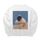 べつんのうたたねさん Big Crew Neck Sweatshirt