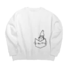 ゆきんこのnew life Big Crew Neck Sweatshirt