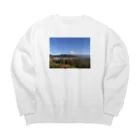 kishiwadacity-0724の富士山グッズ Big Crew Neck Sweatshirt