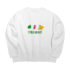 眼精疲労のYAKUMI Big Crew Neck Sweatshirt