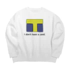 Hiharuのカード持っていません T編 Big Crew Neck Sweatshirt