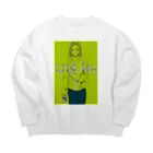 Agre...//のHey Bitch Big Crew Neck Sweatshirt