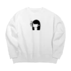 こはちゃんしょっぷのこはちゃん Big Crew Neck Sweatshirt