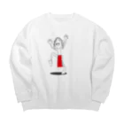 あさずきのOh!殿様 Big Crew Neck Sweatshirt