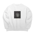 Queenofthenightのfull moon  Big Crew Neck Sweatshirt