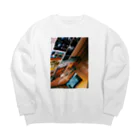 apple82の🎷 Big Crew Neck Sweatshirt