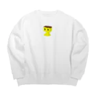 レズ姉さん♡のドットぷりん Big Crew Neck Sweatshirt