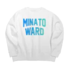 JIMOTOE Wear Local Japanの港区 MINATO WARD Big Crew Neck Sweatshirt