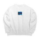 CosmicのCosmic   Big Crew Neck Sweatshirt