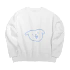 _yのかわ犬 Big Crew Neck Sweatshirt