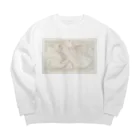 RI=PRODUCTの世界地図 Big Crew Neck Sweatshirt