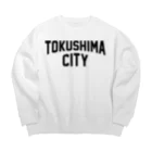 JIMOTO Wear Local Japanの徳島市 TOKUSHIMA CITY ビッグシルエットスウェット