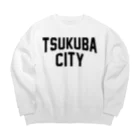 JIMOTOE Wear Local Japanのつくば市 TSUKUBA CITY ビッグシルエットスウェット