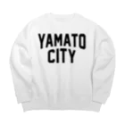 JIMOTO Wear Local Japanの大和市 YAMATO CITY Big Crew Neck Sweatshirt