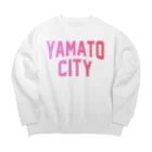 JIMOTOE Wear Local Japanの大和市 YAMATO CITY Big Crew Neck Sweatshirt