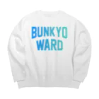 JIMOTOE Wear Local Japanの文京区 BUNKYO WARD Big Crew Neck Sweatshirt