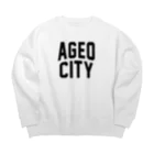 JIMOTO Wear Local Japanの上尾市 AGEO CITY ビッグシルエットスウェット