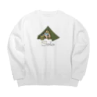 HIGEQLOのSOLO Big Crew Neck Sweatshirt