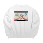 NORI OKAWAのタイムトラベラー Big Crew Neck Sweatshirt