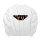 アカボシのマシマシTVデカいロゴグッズ Big Crew Neck Sweatshirt