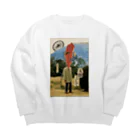 402ROOMの人間としてスウェット Big Crew Neck Sweatshirt