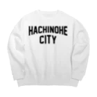 JIMOTOE Wear Local Japanの八戸市 HACHINOHE CITY Big Crew Neck Sweatshirt