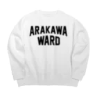 JIMOTO Wear Local Japanの荒川市 ARAKAWA CITY ビッグシルエットスウェット