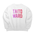 JIMOTOE Wear Local Japanの台東区 TAITO WARD Big Crew Neck Sweatshirt