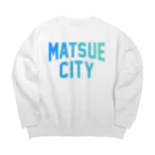 JIMOTOE Wear Local Japanの松江市 MATSUE CITY ビッグシルエットスウェット