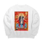 京都 龍岸寺 の龍岸寺PR その1 Big Crew Neck Sweatshirt