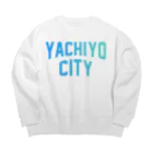 JIMOTOE Wear Local Japanの八千代市 YACHIYO CITY Big Crew Neck Sweatshirt