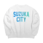 JIMOTOE Wear Local Japanの鈴鹿市 SUZUKA CITY Big Crew Neck Sweatshirt