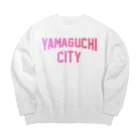 JIMOTOE Wear Local Japanの山口市 YAMAGUCHI CITY Big Crew Neck Sweatshirt