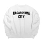 JIMOTOE Wear Local Japanの流山市 NAGAREYAMA CITY Big Crew Neck Sweatshirt