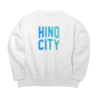JIMOTOE Wear Local Japanの日野市 HINO CITY Big Crew Neck Sweatshirt