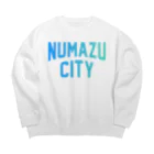 JIMOTOE Wear Local Japanの沼津市 NUMAZU CITY Big Crew Neck Sweatshirt