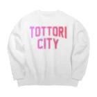 JIMOTO Wear Local Japanの鳥取市 TOTTORI CITY ビッグシルエットスウェット