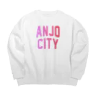 JIMOTOE Wear Local Japanの安城市 ANJO CITY Big Crew Neck Sweatshirt