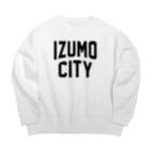 JIMOTOE Wear Local Japanの出雲市 IZUMO CITY Big Crew Neck Sweatshirt